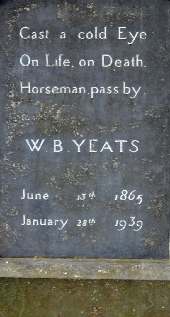 Yeats' grave at Drumcliffe