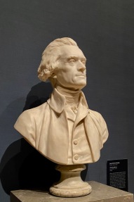 Thomas Jefferson, by Jean-Antoine Houdon