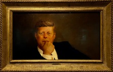 John F. Kennedy, by Jamie Wyeth